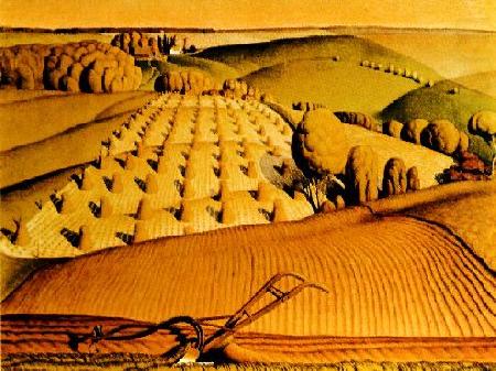 Grant Wood Young Com china oil painting image